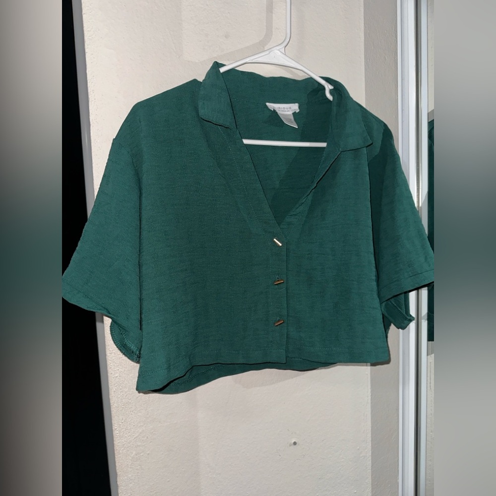Green Women's Top